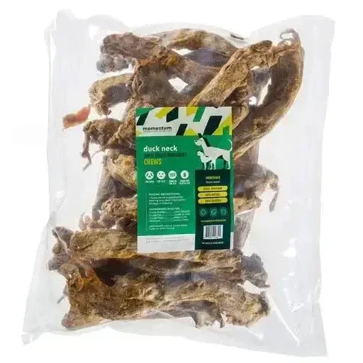 Freeze-Dried Duck Neck Dog Chews - Natural Joint & Oral Vitality | Momentum