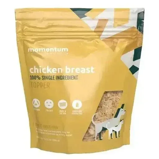 Freeze Dried Raw Chicken Breast Topper - Vitality Protein Booster | Momentum