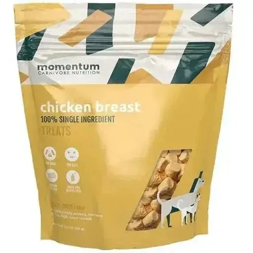 Freeze Dried Raw Chicken Dog Treats - Single-Ingredient Vitality | Momentum