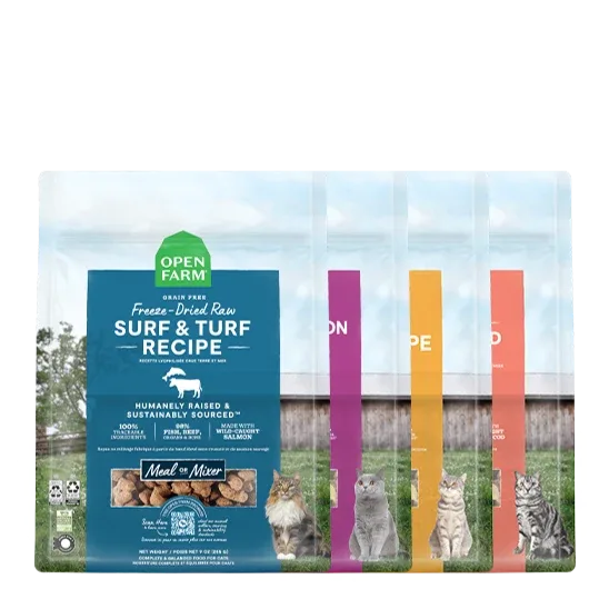 Freeze Dried Raw Variety Pack for Cats