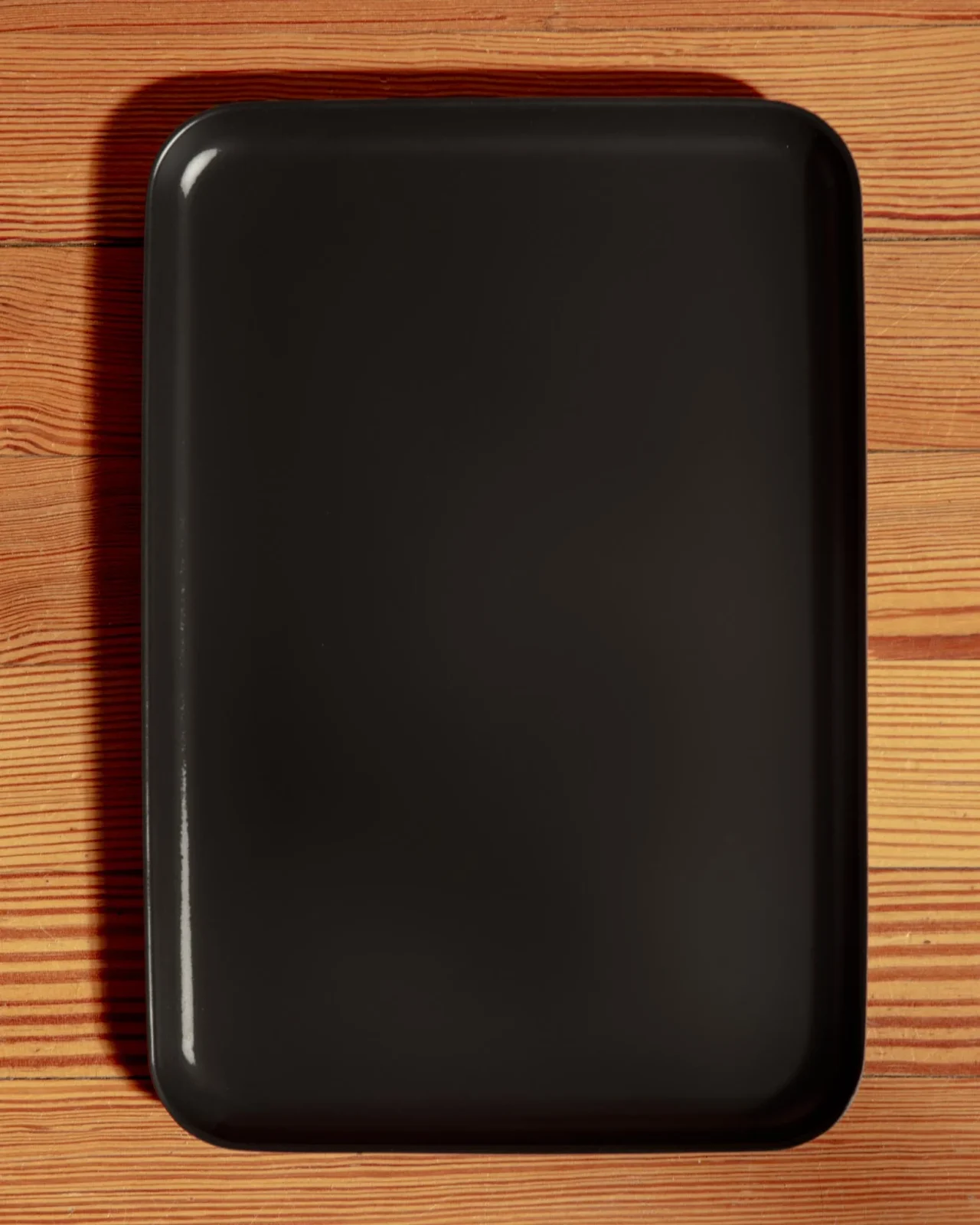 Fresco Dog Bowl Tray in Black (FINAL SALE)