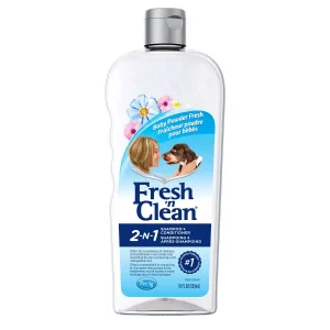 Fresh 'n Clean 2In1 Dog Grooming Shampoos Baby Powder 18oz