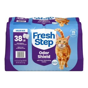 Fresh Step Multi-Cat Clumping Litter With Febreze Freshness, Bag
