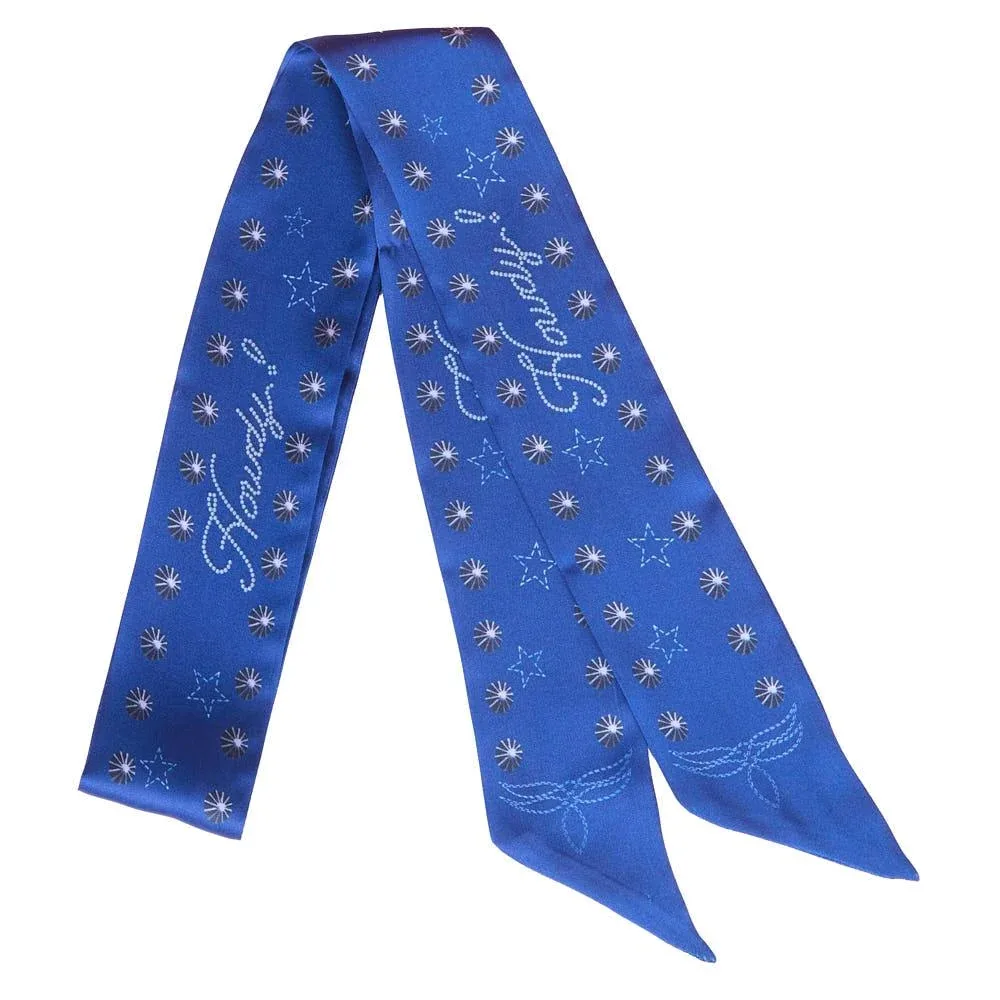 Fringe Scarves Howdy Navy Twilly