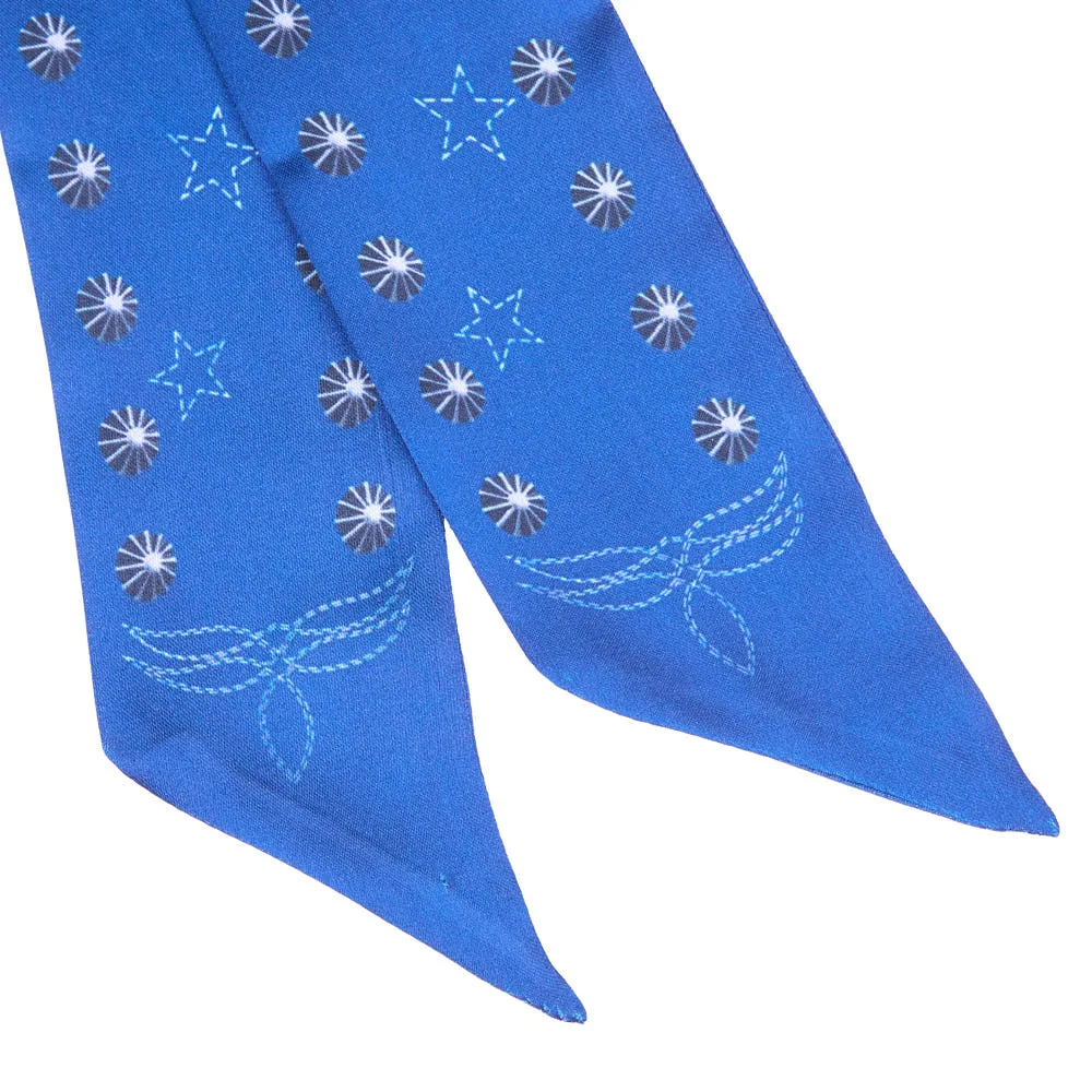 Fringe Scarves Howdy Navy Twilly - Image 2