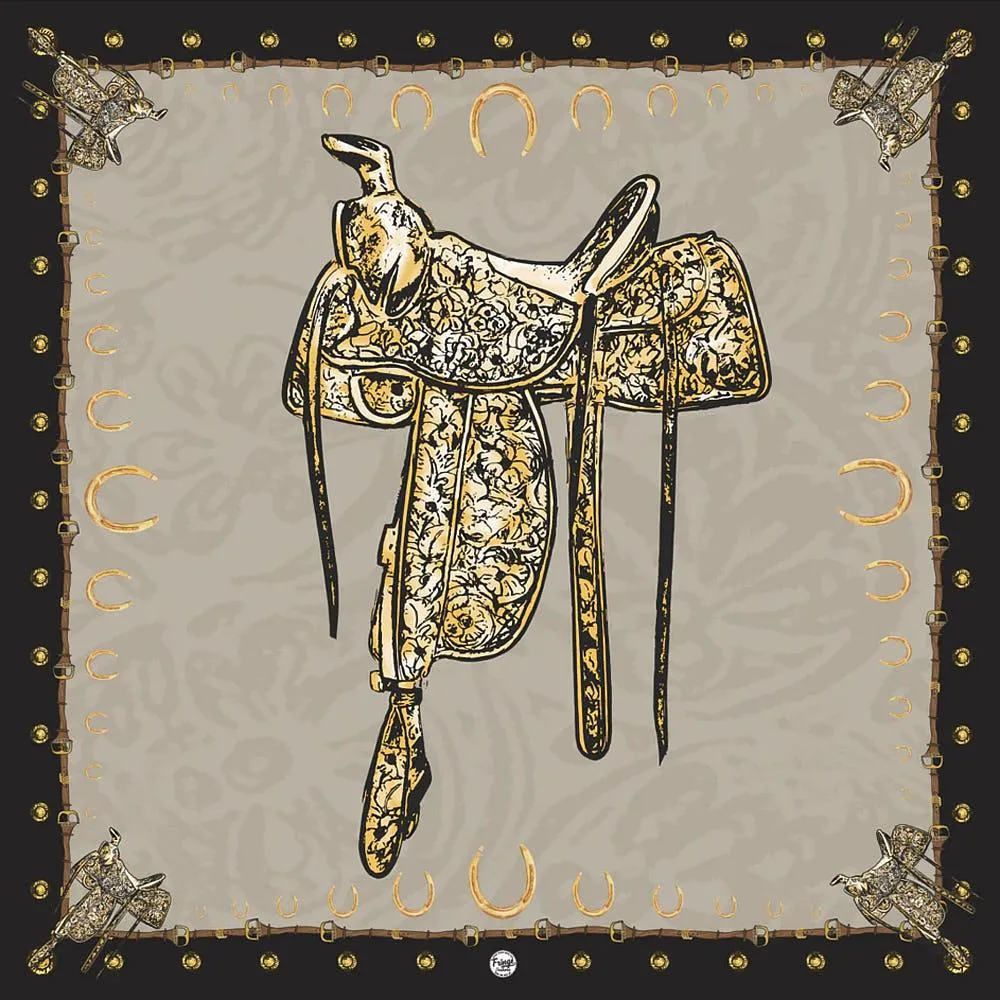 Fringe Scarves Saddle Up Taupe Long Tall
