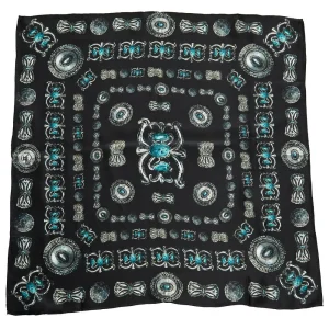 Fringe Scarves Turquoise Concho Shorty