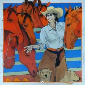 Fringe Scarves Women With Horses Long Tall