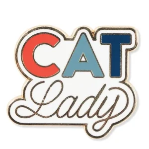 FRINGE STUDIO | Cat Lady Enamel Pin