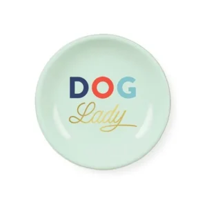 FRINGE STUDIO | Dog Lady Round Tray