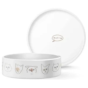 FRINGE STUDIO | Doodle Cat Bowl
