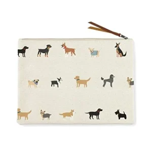 FRINGE STUDIO | Happy Breeds Canvas Pouch