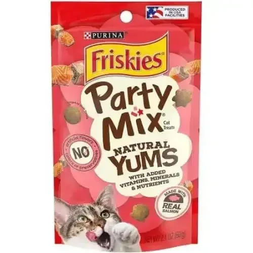 Friskies Natural Sensations Cat Treats - Salmon Flavor