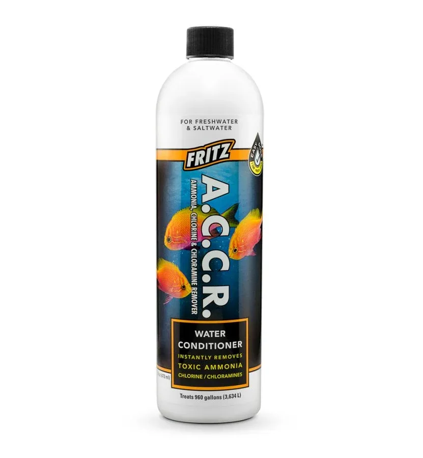 Fritz Aquatics ACCR Ammonia Chlorine & Chloramine Remover Water Conditioner
