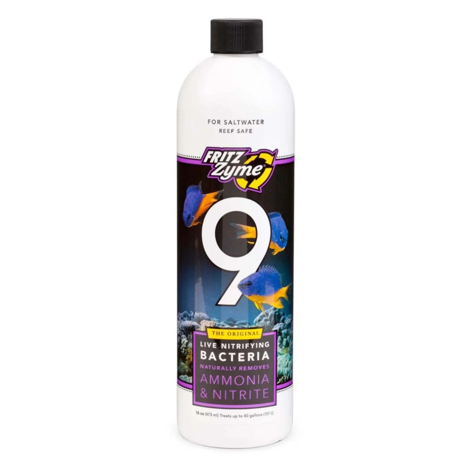 Fritz FritzZyme 9 Saltwater Live Nitrifying Bacteria, 16 fl oz