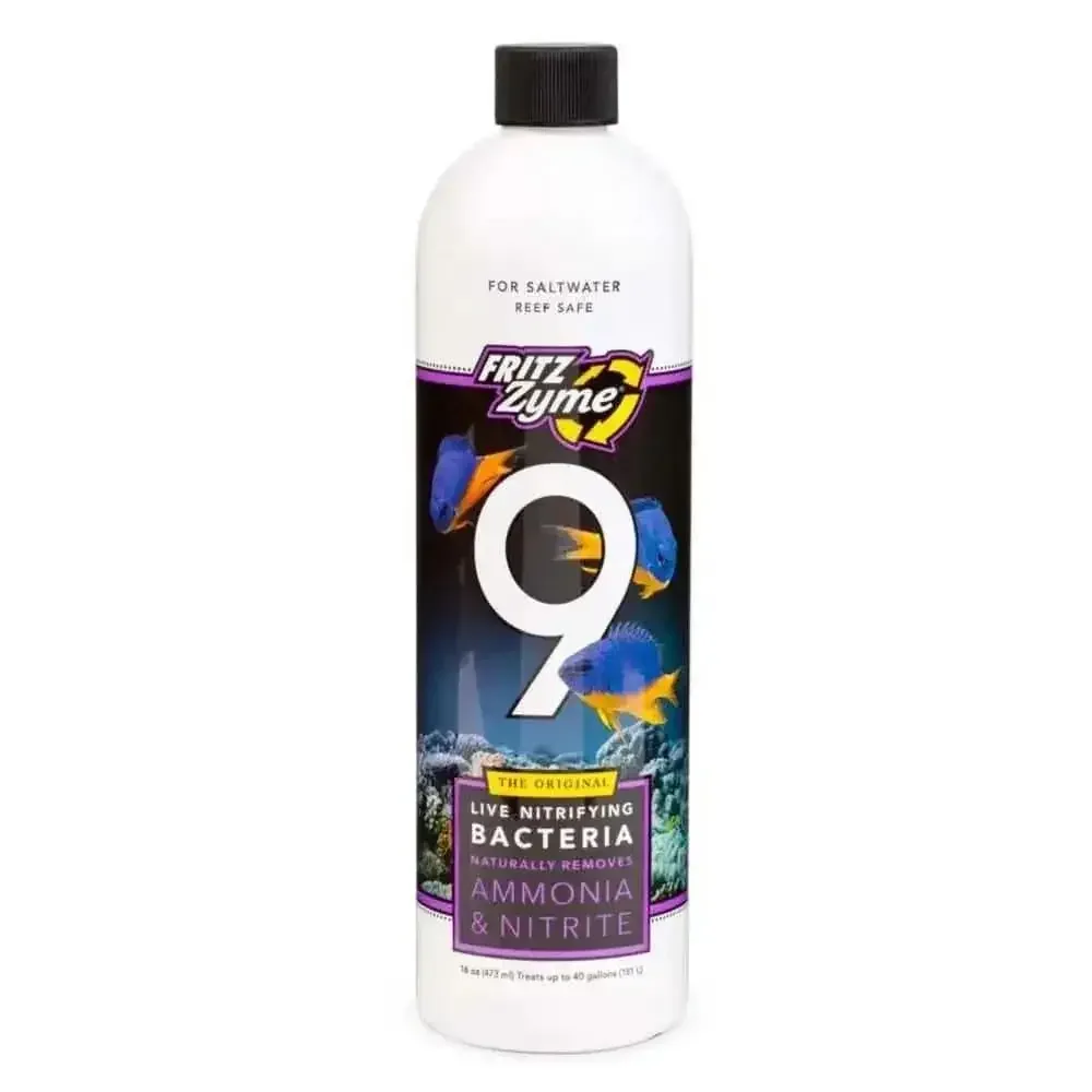 Fritz FritzZyme 9 Saltwater Live Nitrifying Bacteria 1ea/16 fl oz