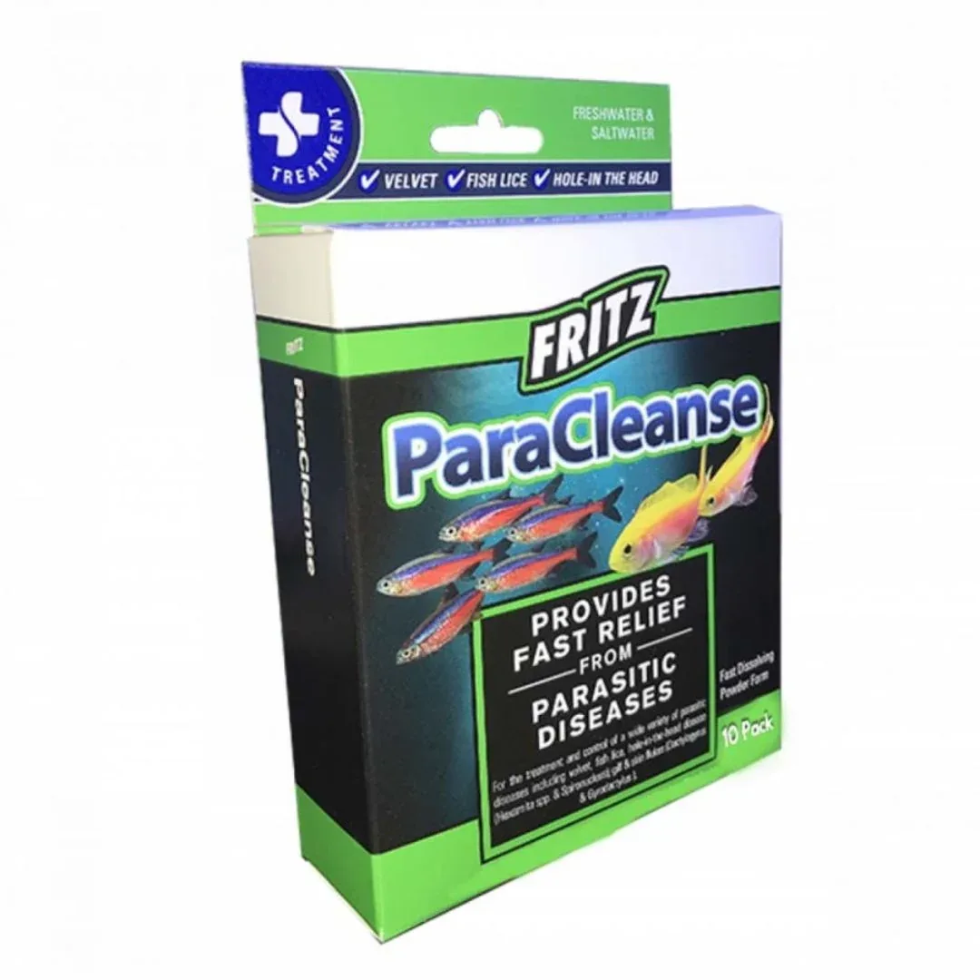 Fritz ParaCleanse Parasitic Fish Medication 1ea/10 ct
