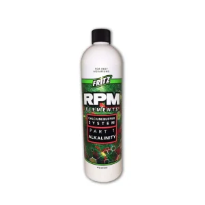 Fritz RPM Elements Calcium/Buffer System Part 1 Alkalinity Supplement 1ea/16 floz.