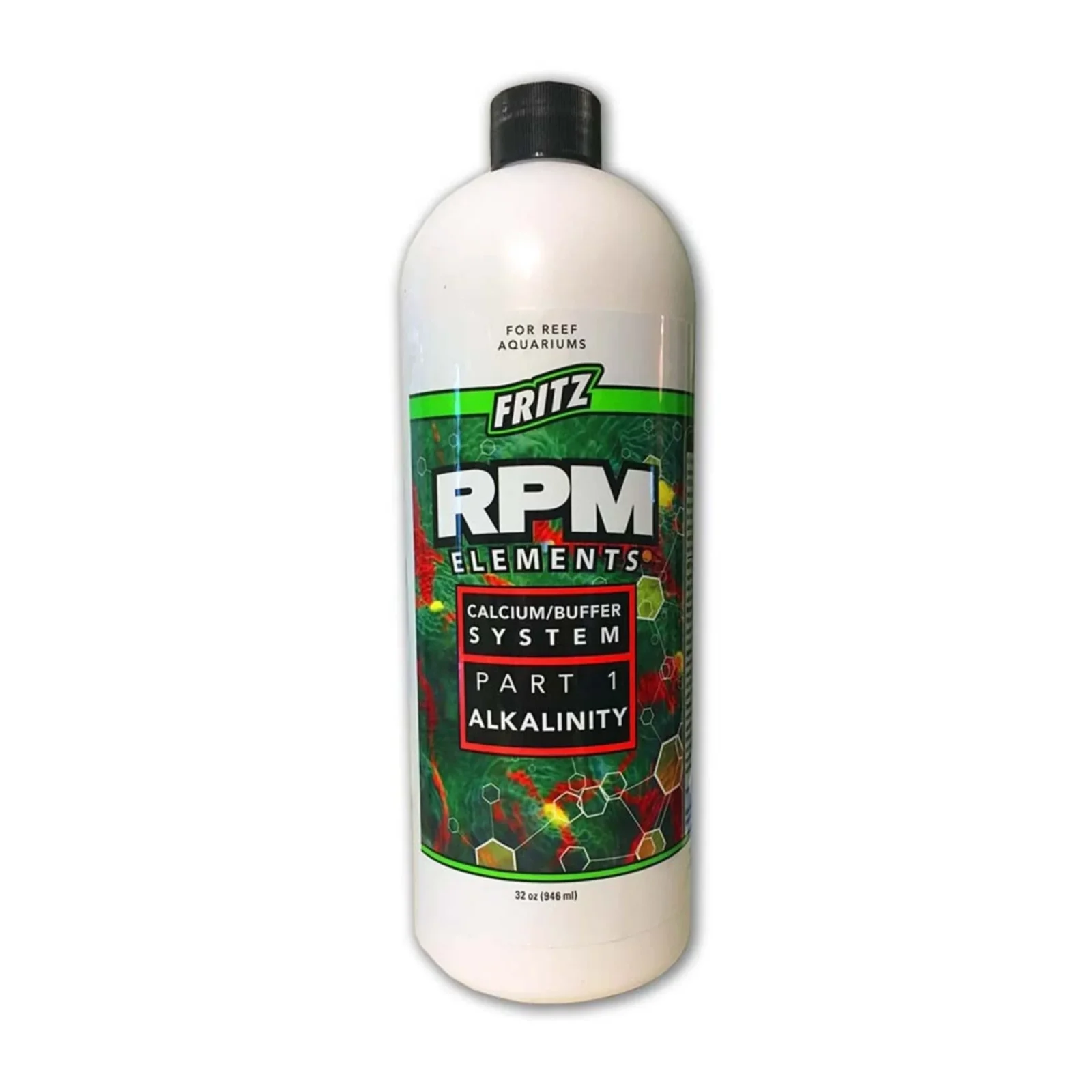 Fritz RPM Elements Calcium/Buffer System Part 1 Alkalinity Supplement, 32 fl oz