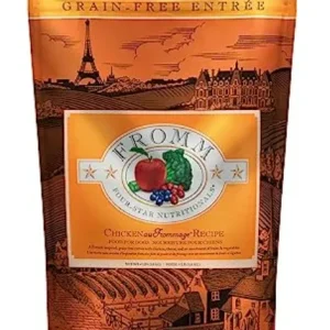 FROMM Four-Star Nutritionals Chicken au Frommage Grain-Free Chicken Dry Dog Food