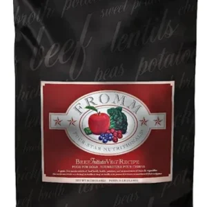 FROMM Four-Star Nutritionals Premium Grain-Free Beef Frittata Vegetable Dog Food