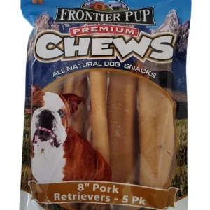 Frontier Pup Pork Retriever Dog Treat 5 Pack