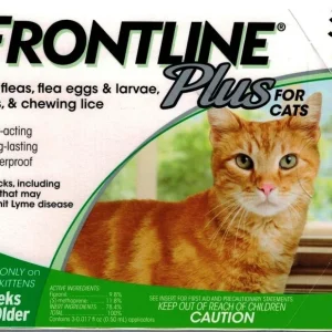 Frontline Plus for Cats - 3 Month Supply