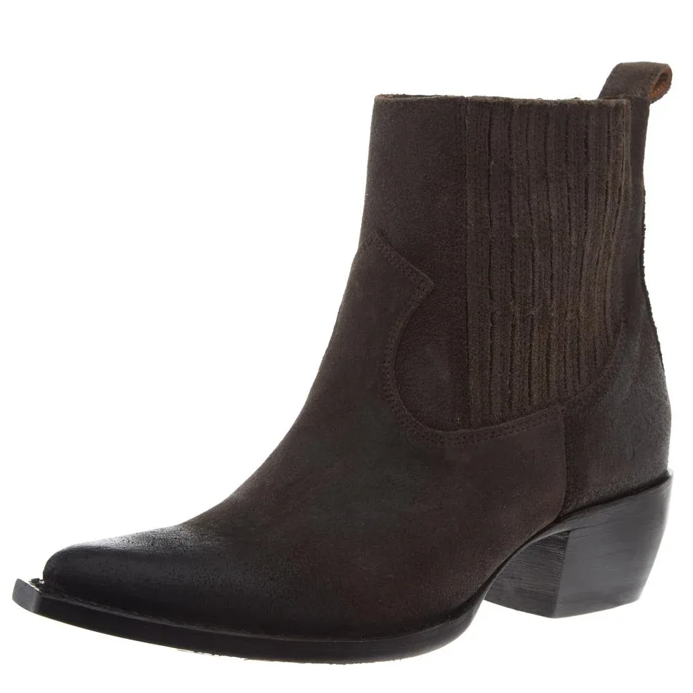 Frye Women`s Sacha Chelsea Chocolate Bootie