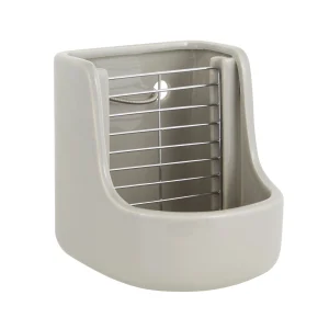 Full Cheeks™ Small Pet Ceramic Hay & Pellet Feeder
