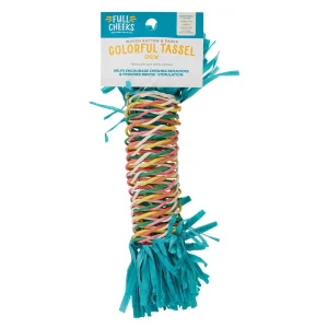 Full Cheeks™ Small Pet Multi Color Tassel Chew