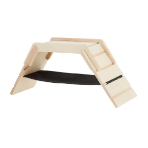 Full Cheeks™ Small Pet Wood Ramp & Hammock