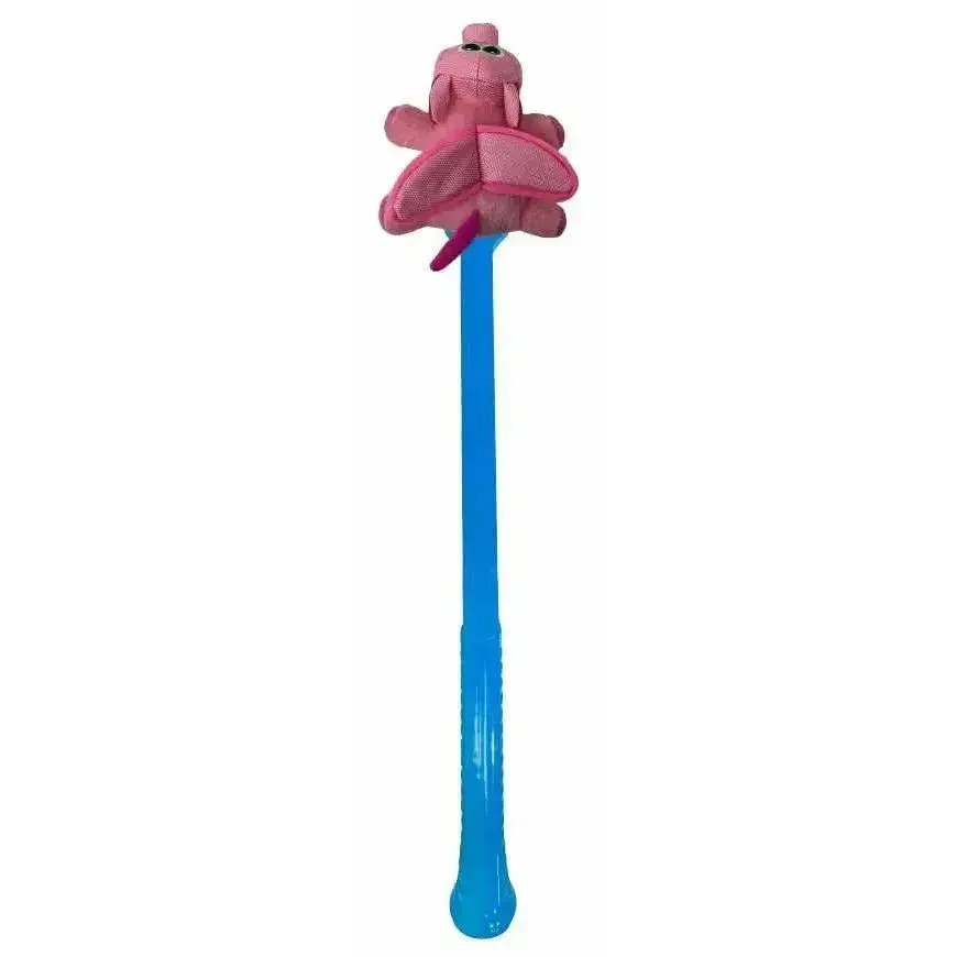 Funky Flingerz on Stick Launchable Plush Dog Toys