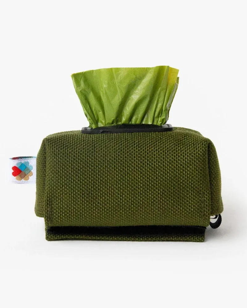 Funston Poo-Bag Dispenser in Olive Green