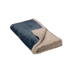 FurHaven Pet Soft-Edge Warming Waterproof Blanket - Cozy Denim