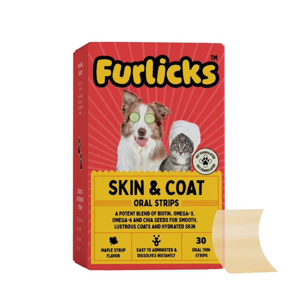 Furlicks Skin Coat & Hip & Joint Supplement Combo for Dogs & Cats - Image 2