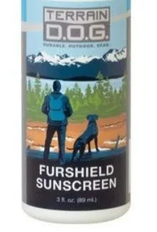 Furshield Sunscreen, 3 oz. Spray Bottle