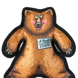 FUZZU | A Bear Named Pierre Dog Toy