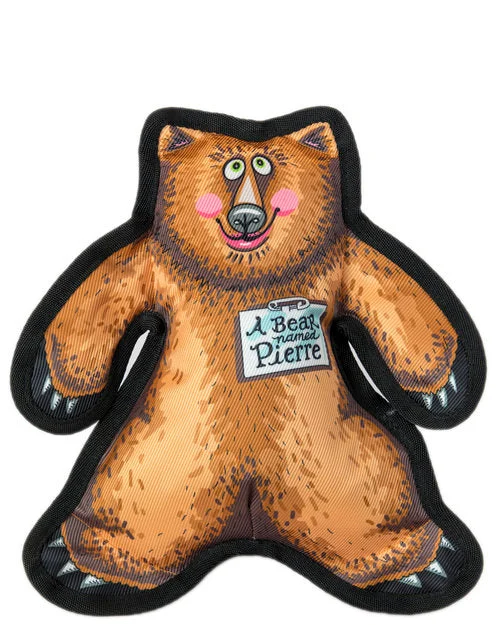 FUZZU | A Bear Named Pierre Dog Toy
