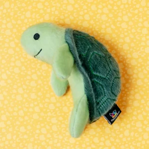 Fuzzy Sea Turtle Plush Dog Toy