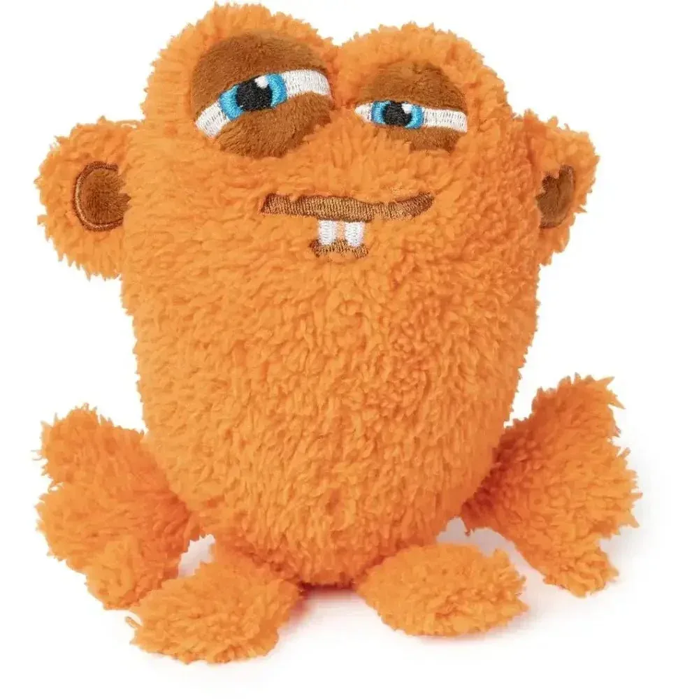 FuzzYard Dog Toy Yardsters Oobert Orange