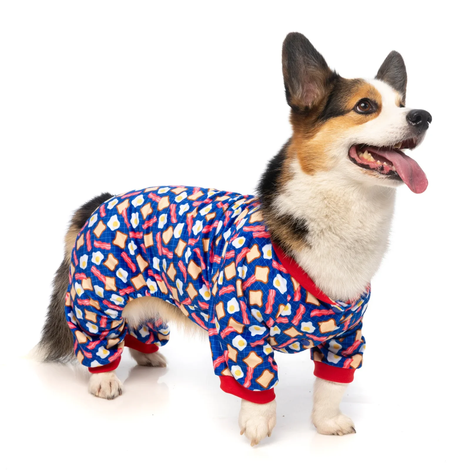 FUZZYARD | Pup Pyjamas in Bacon & Eggs