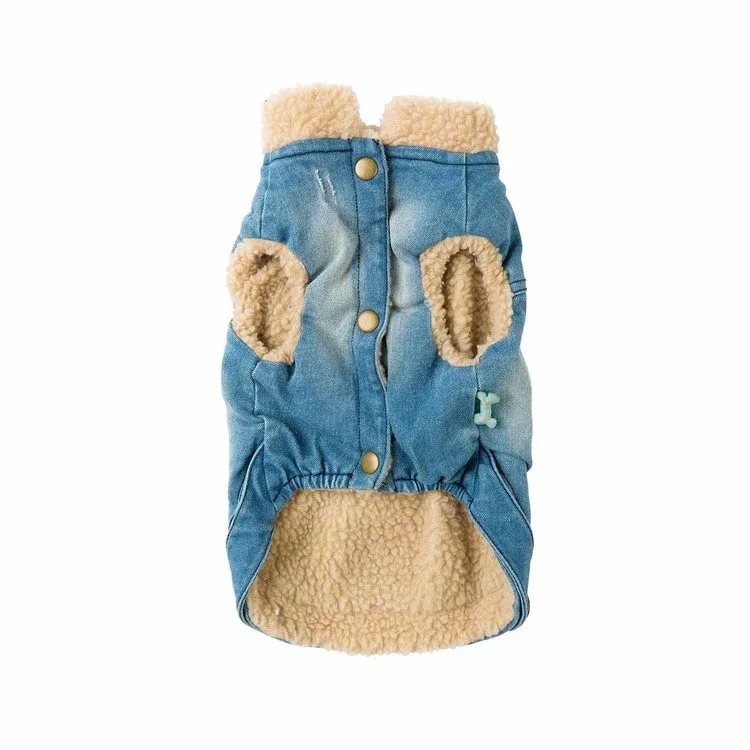 FUZZYARD | Rebel Denim Shearling Jacket - Image 2