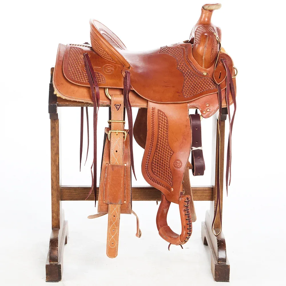 G Bar G Used 16in PBRA Trophy Ranch Roper - Image 2