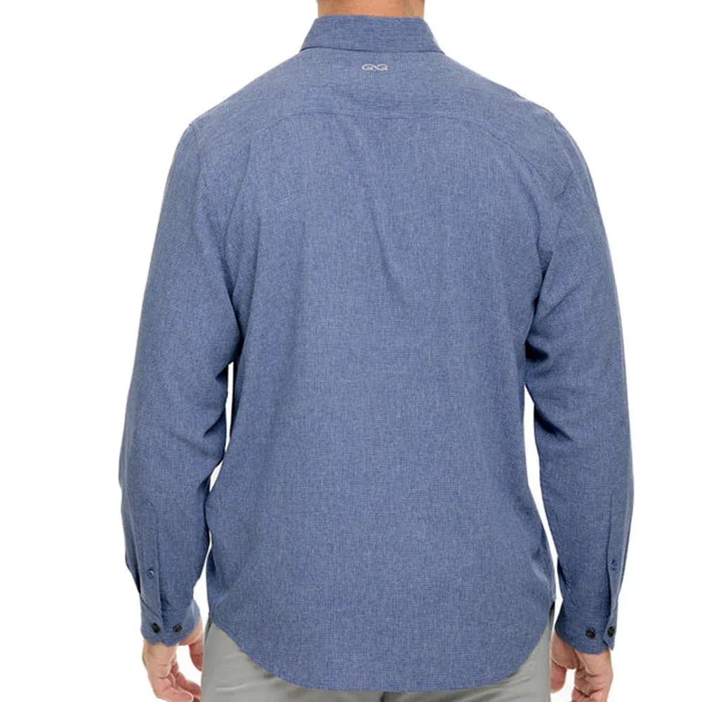 Game Guard Indigo Maverick Microfiber Long Sleeve - Image 2