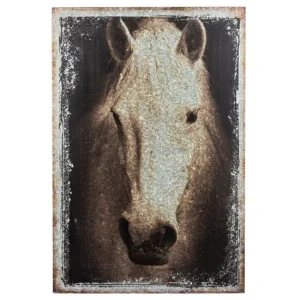 Ganz Sepia Tone Horse Portrait Wall Art