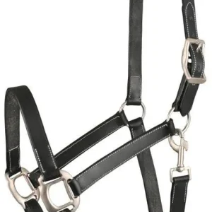 Gatsby Adj Leather Halter/Snap