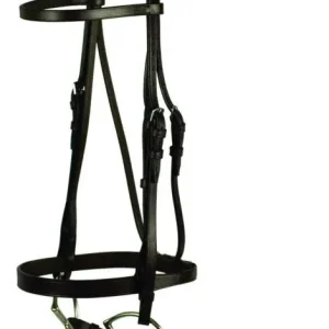 Gatsby Flat Snaffle Bridle