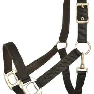 Gatsby Leather Pad Nylon Halter