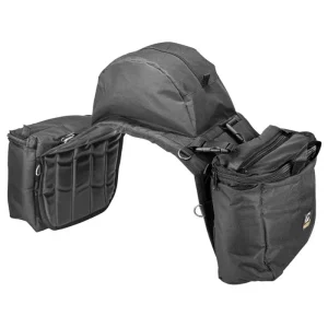 Gatsby Nylon Cooler Saddle Bag with Cantle