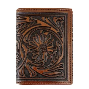 Gem Dandy Accessories Stetson Tooled Trifold